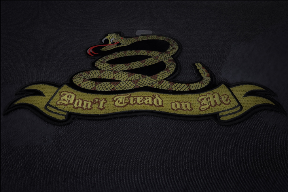 Dont Tread on Me Snake Patch