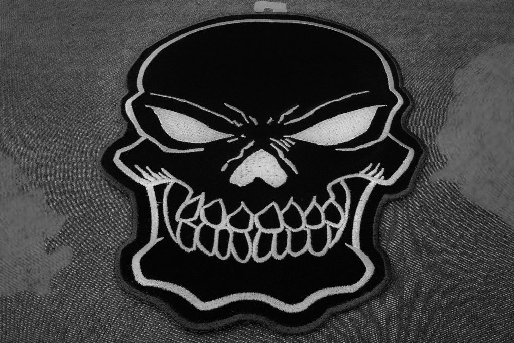 Black Skull Patch