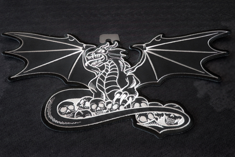 Dragon and Skulls Patch