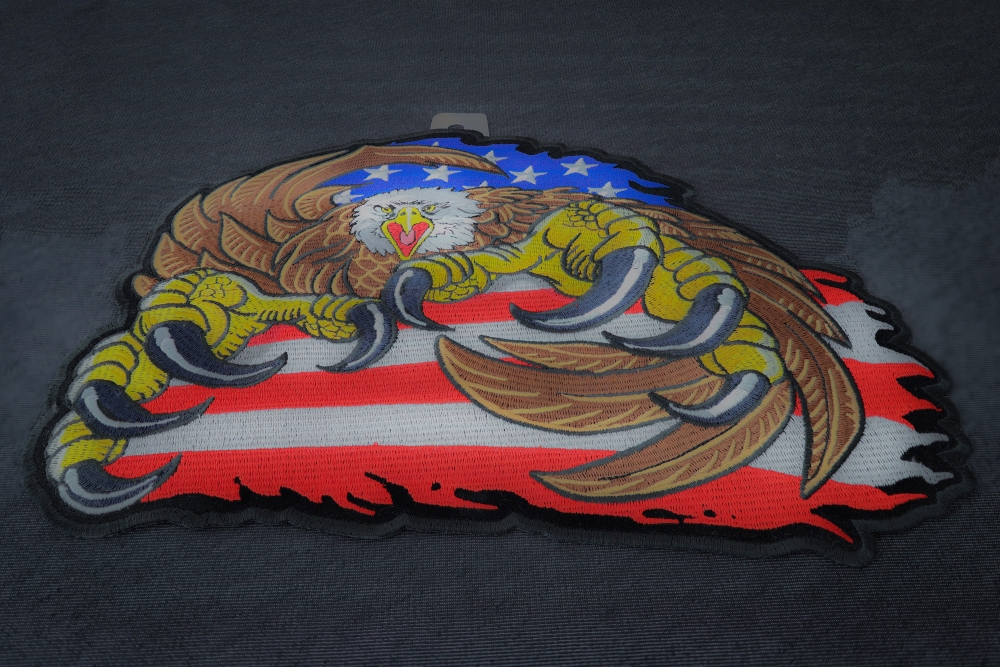 American Flag Eagle and Talons Patch